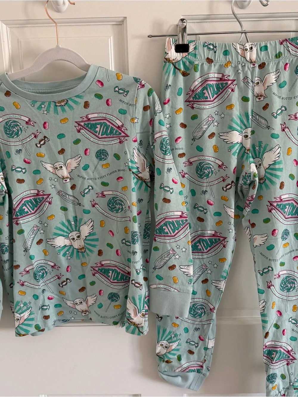 M&S Harry Potter Honeydukes Pajama Set Kids Size 8/9
